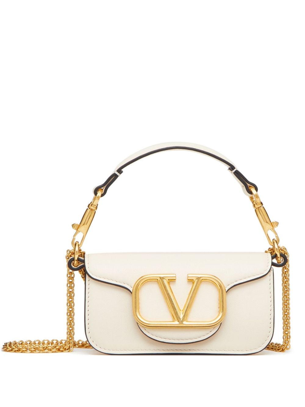 Valentino Garavani micro Locò leather shoulder bag