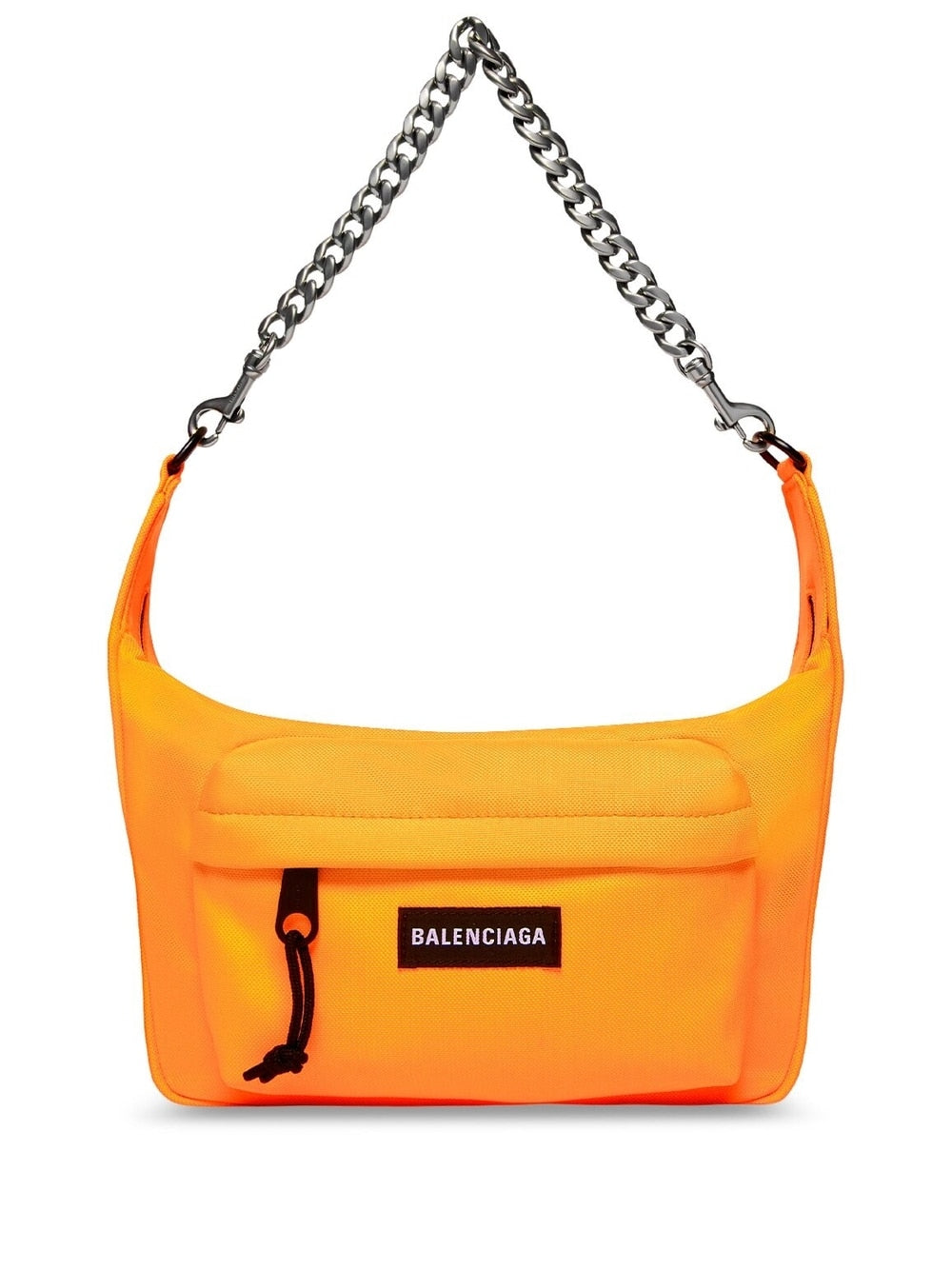 Ba*len*cia*ga raver logo-patch shoulder bag