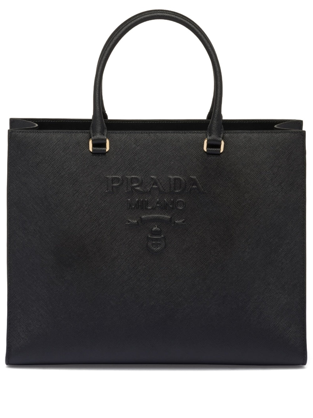 Pra*a medium saffiano leather tote bag