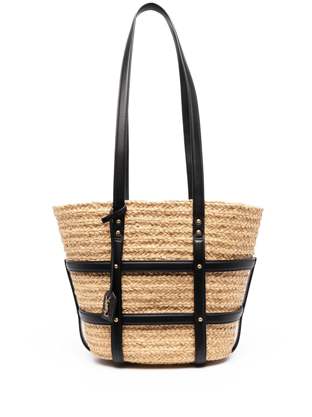 Saint Laurent Panier woven tote bag