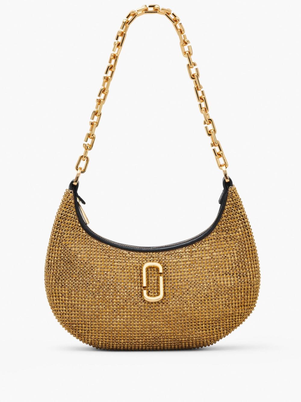 Marc Jacobs small The Rhinestone Curve shoulder bag