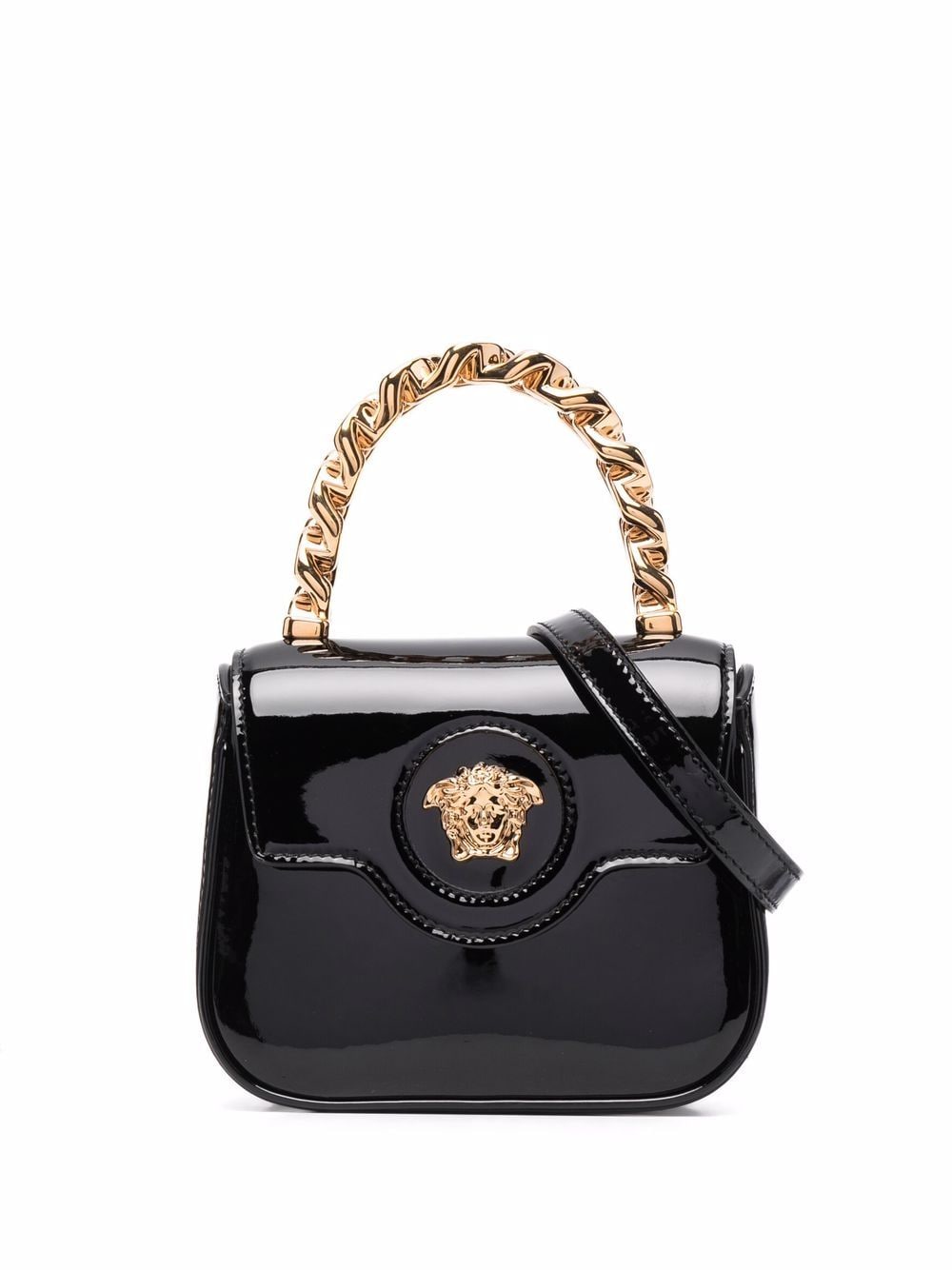 Versace La Medusa leather mini bag