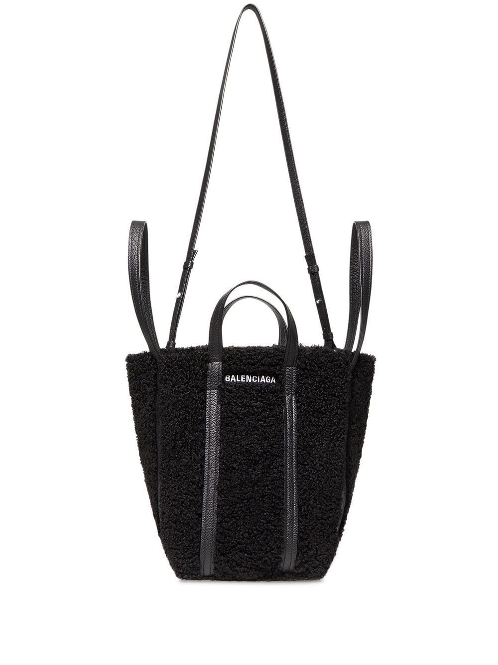 Ba*len*cia*ga everyday faux-shearling tote bag