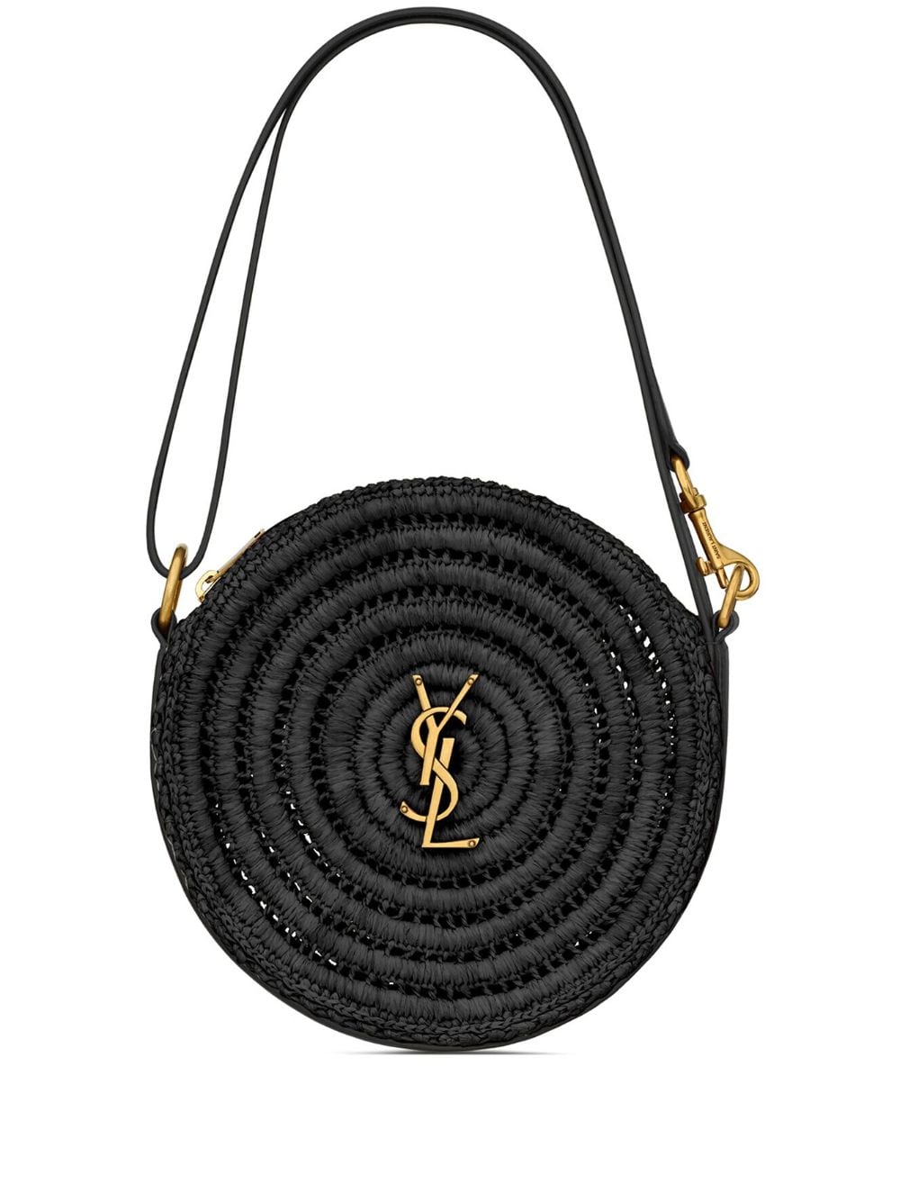 Saint Laurent Sac Rond logo-plaque bag