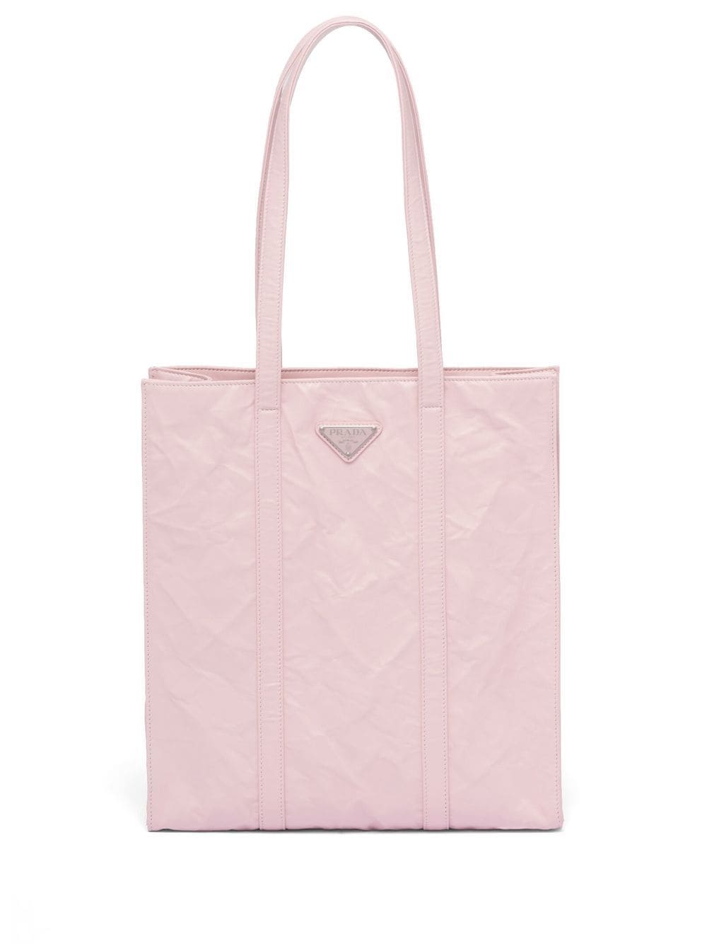 Pra*a nappa-leather tote bag