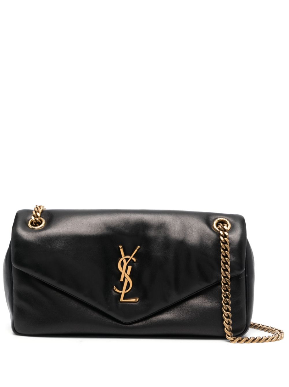 Saint Laurent Calypso logo-plaque shoulder bag