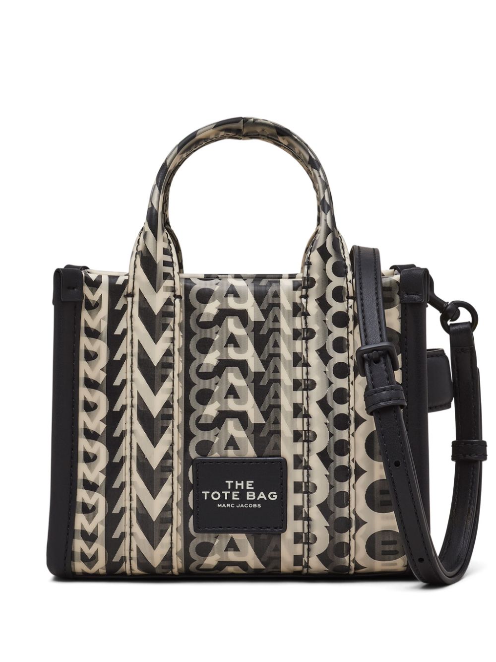 Marc Jacobs The Mini monogram-lenticular tote bag