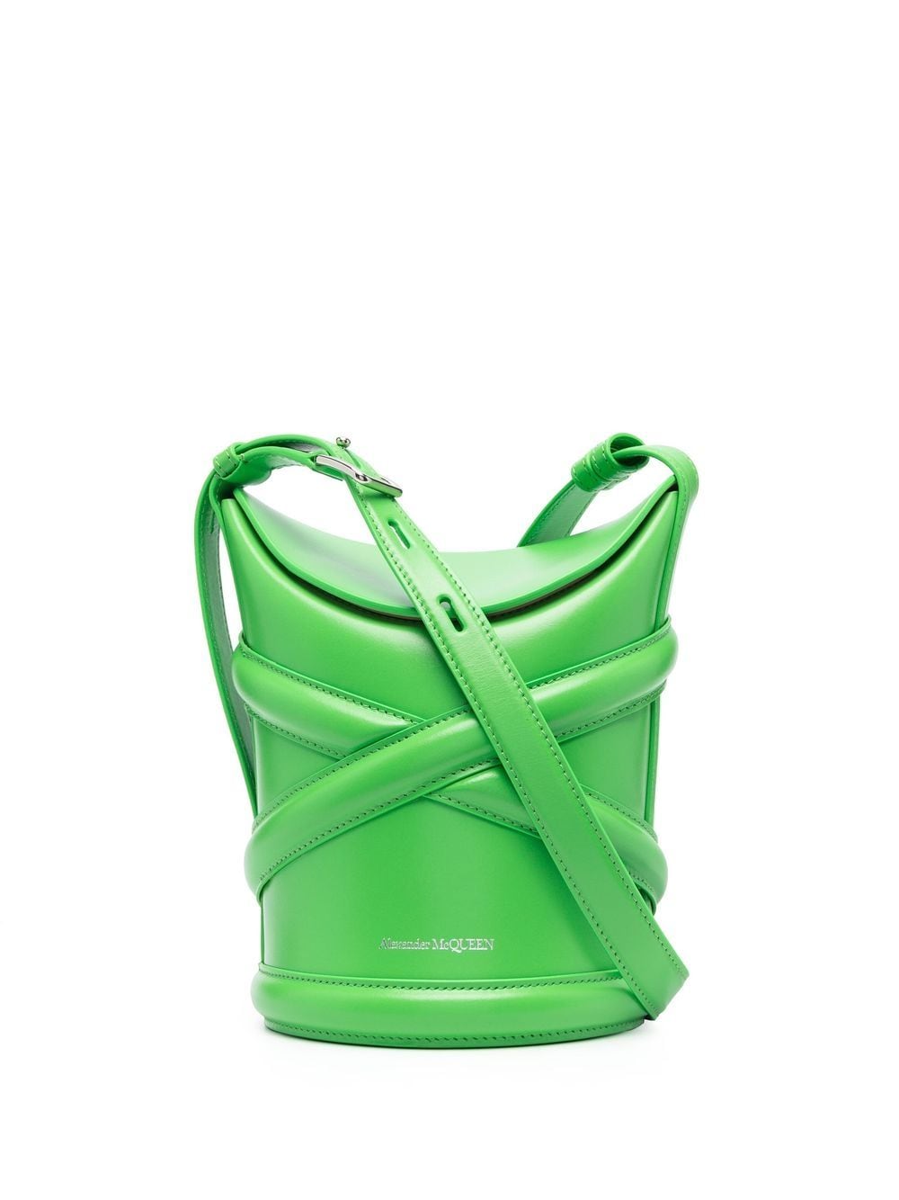 Alexander McQueen The Curve bucket bag