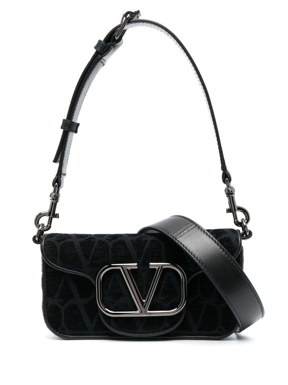 Valentino Garavani VLogo Signature canvas shoulder bag