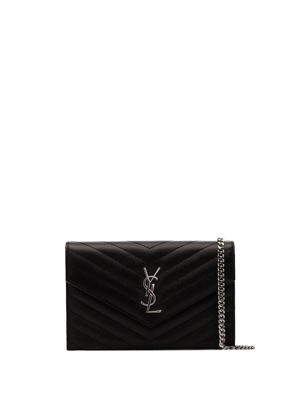 Saint Laurent Envelope matelassé clutch
