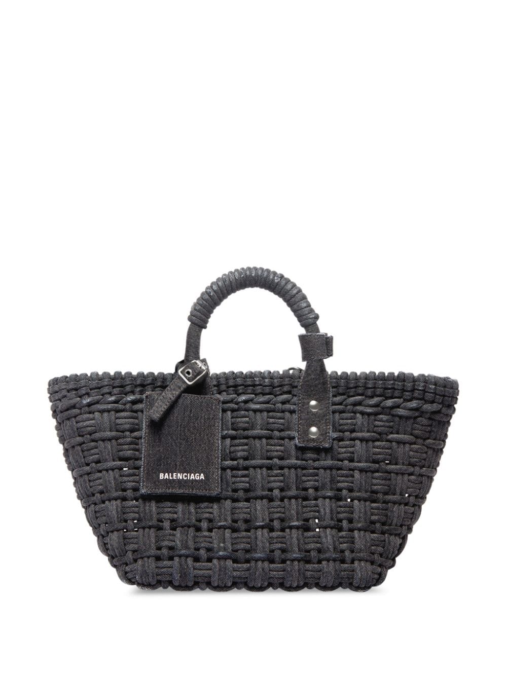 Ba*len*cia*ga xs bistro basket tote bag