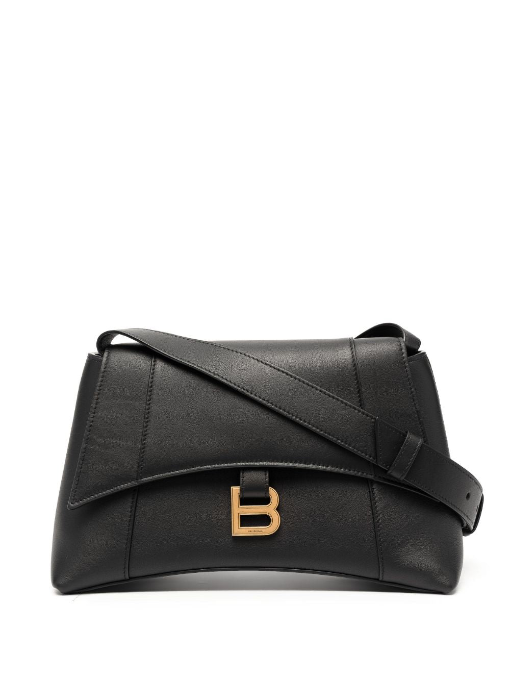 Ba*len*cia*ga small soft hourglass shoulder bag