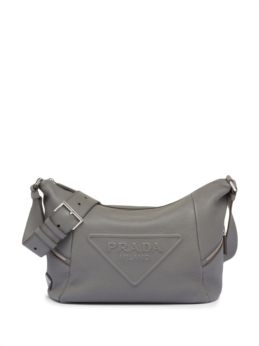 Pra*a debossed-logo detail shoulder bag