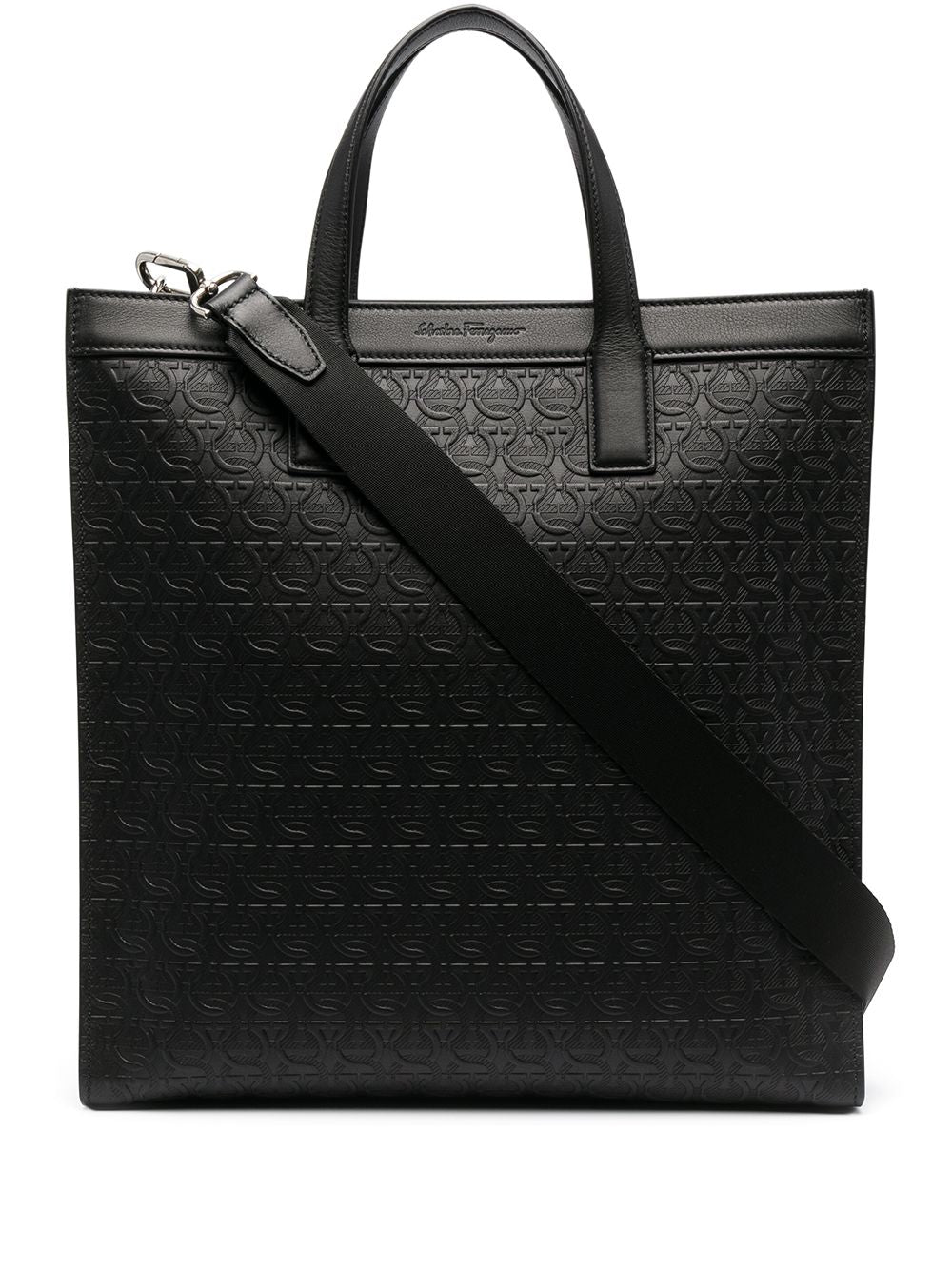 Ferragamo logo-embossed tote bag