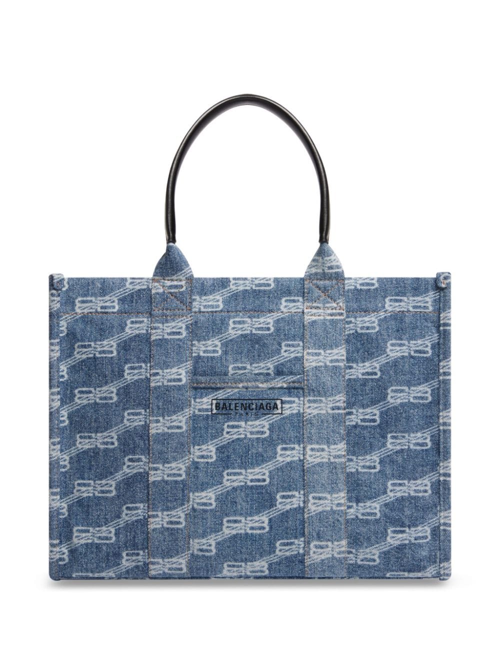 Ba*len*cia*ga hardware bb monogram-print tote bag