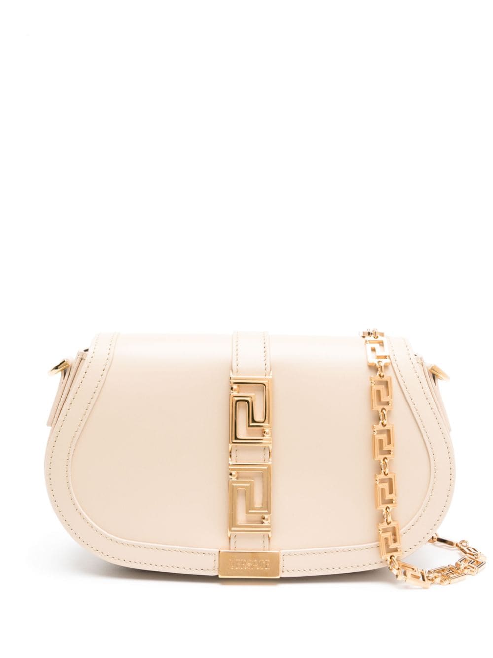 Versace Greca Goddess leather shoulder bag