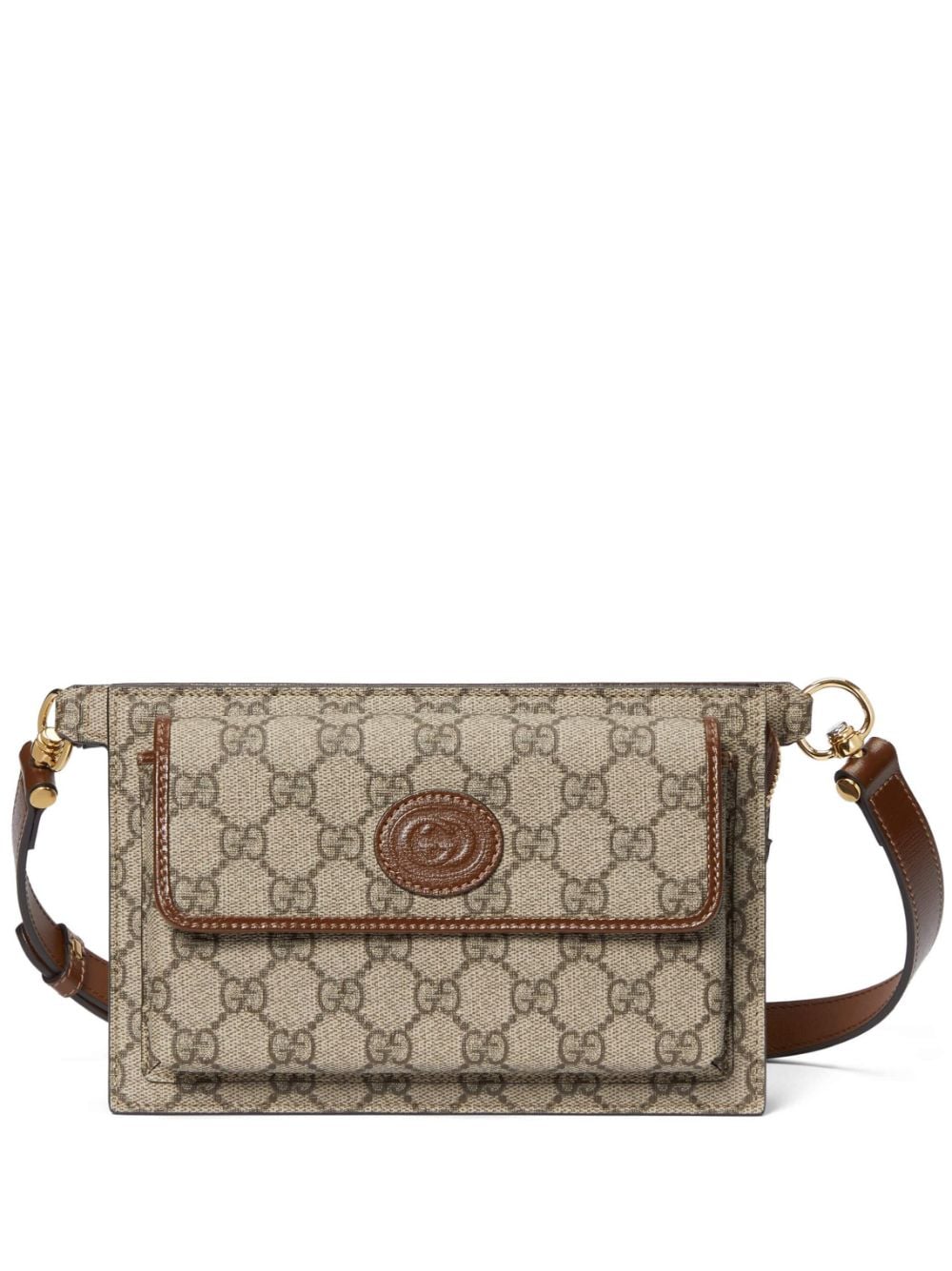 g*u*i gg S*p*e canvas belt bag