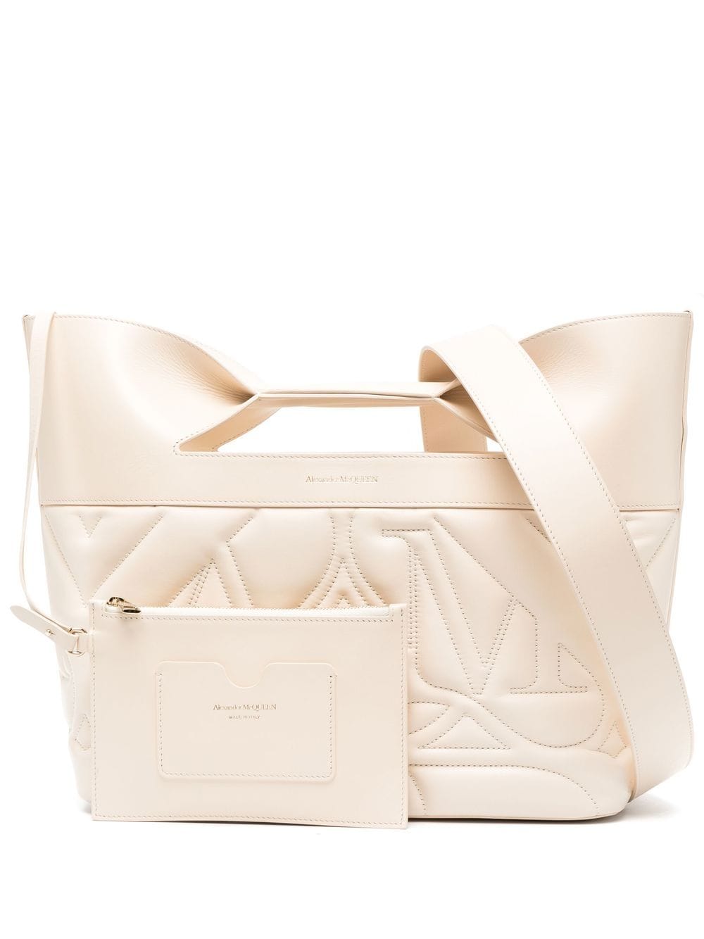 Alexander McQueen The Bow quilted tote bag