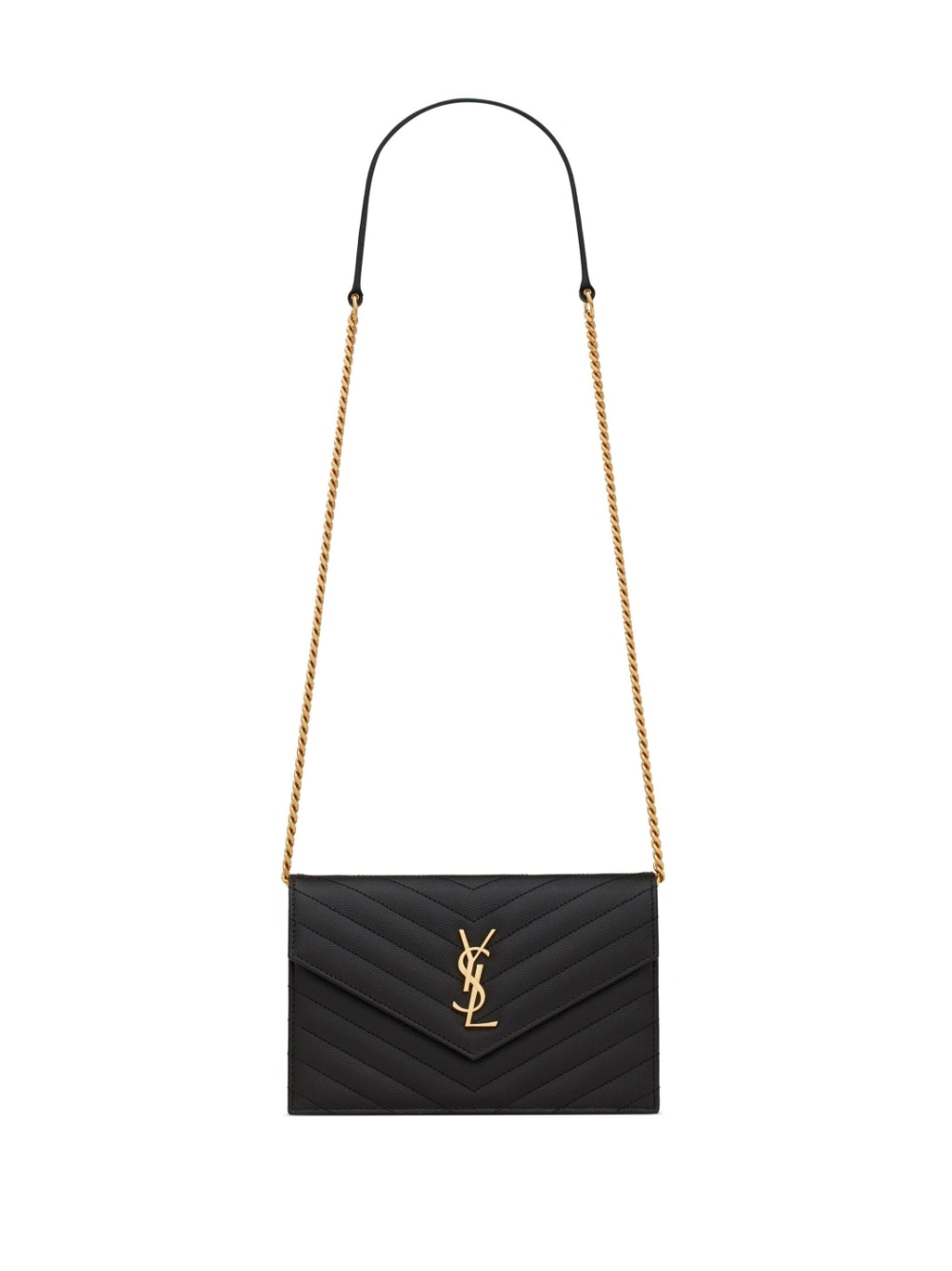 Saint Laurent logo-plaque crossbody bag