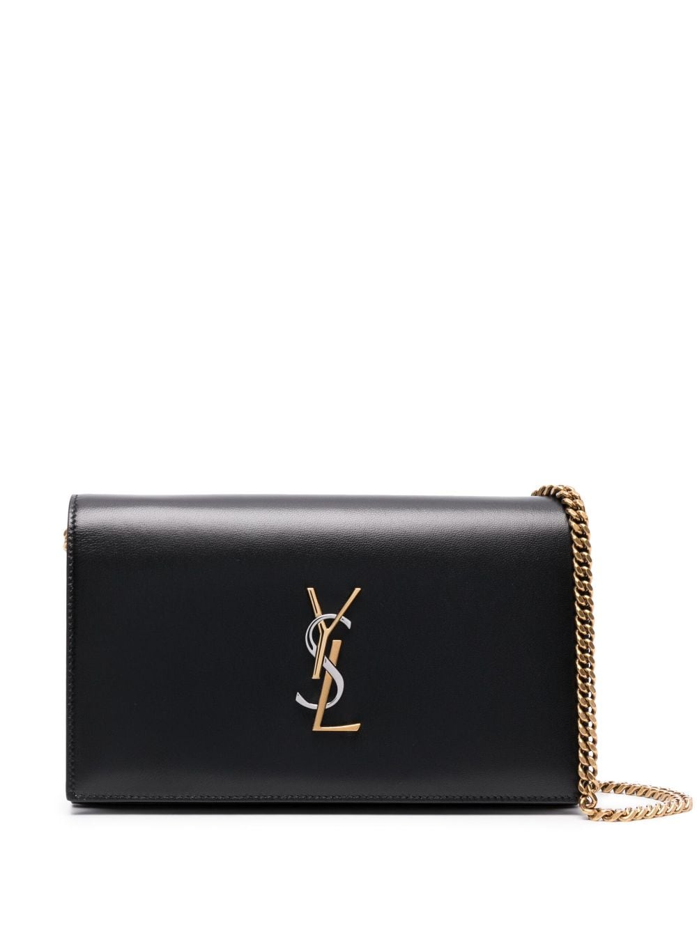 Saint Laurent logo-plaque crossbody bag