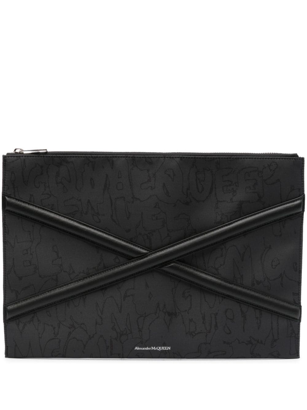 Alexander McQueen The Harness zipped clutch