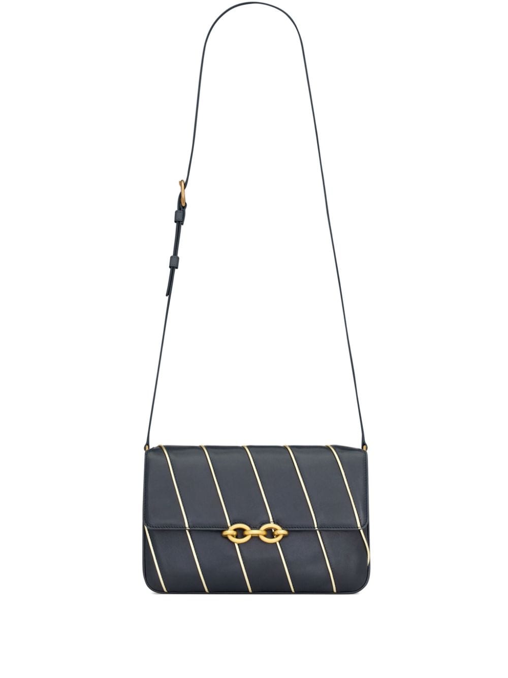Saint Laurent Le Maillon striped shoulder bag
