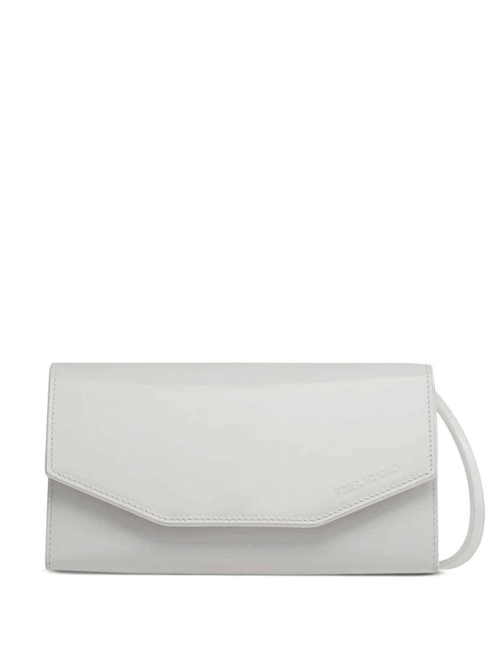 Ferragamo geometric mini clutch