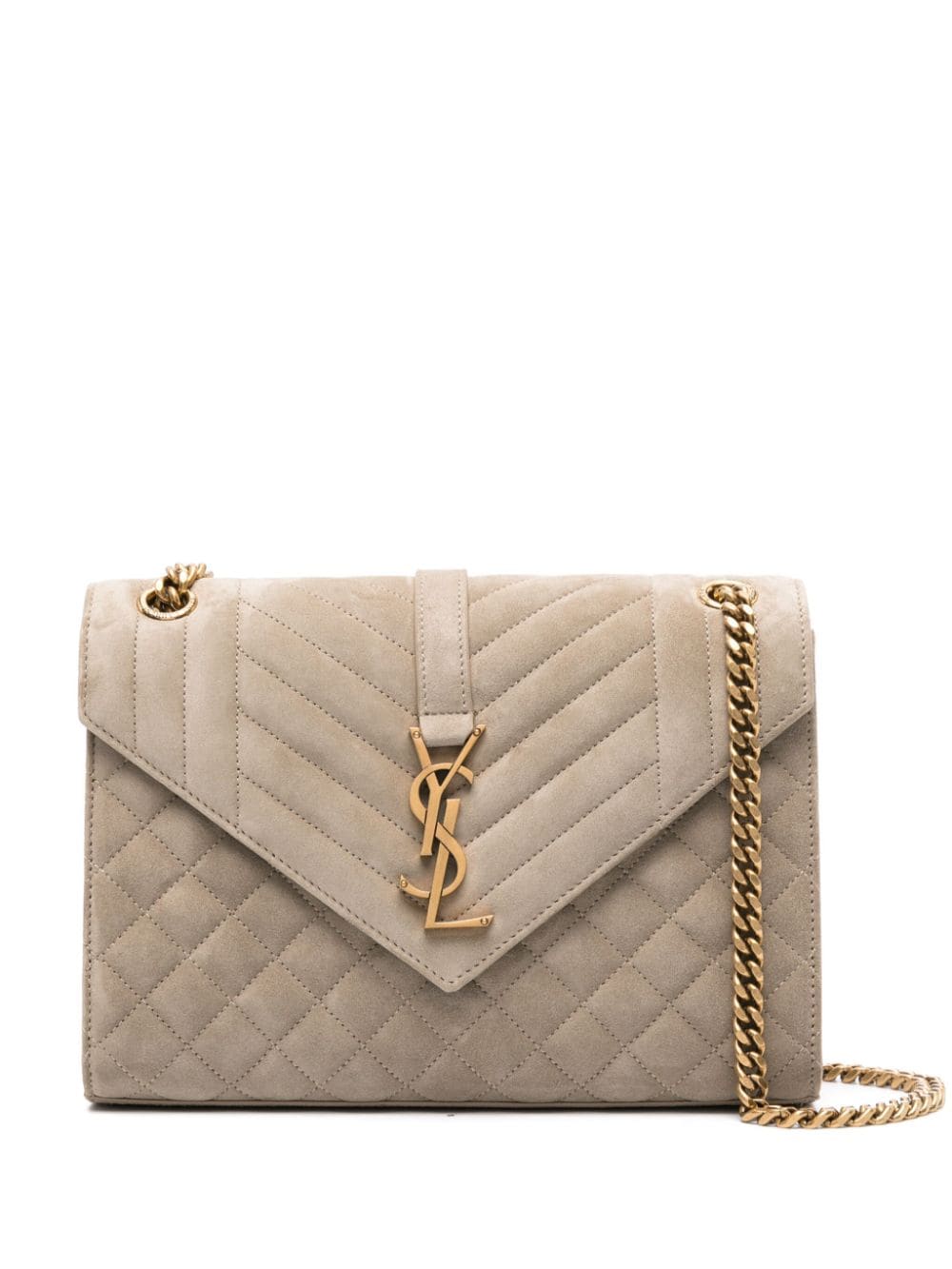 Saint Laurent medium Envelope suede shoulder bag