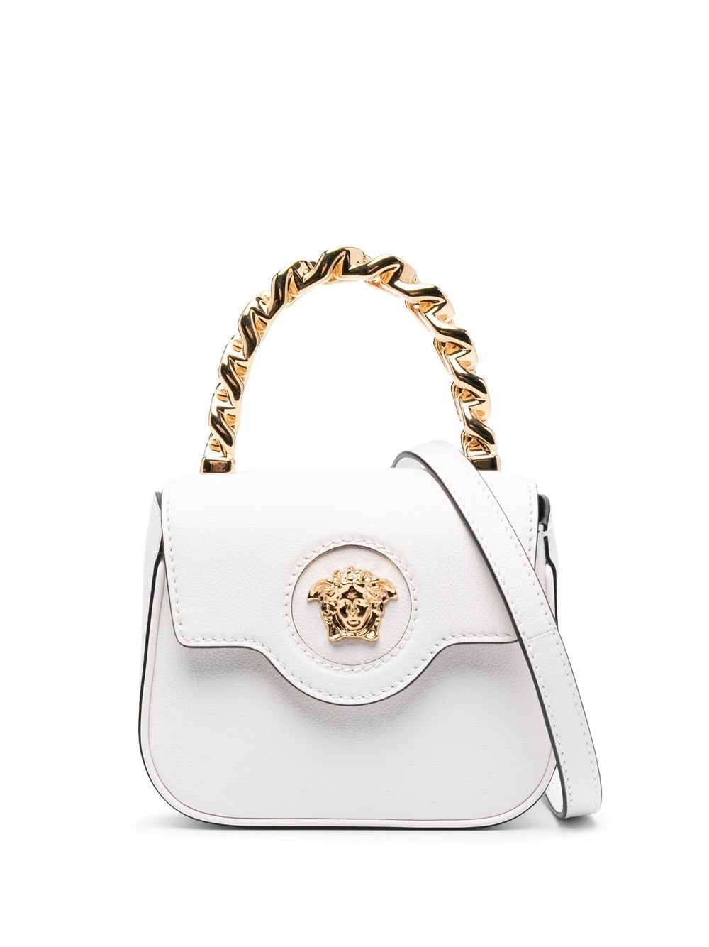 Versace La Medusa leather mini bag