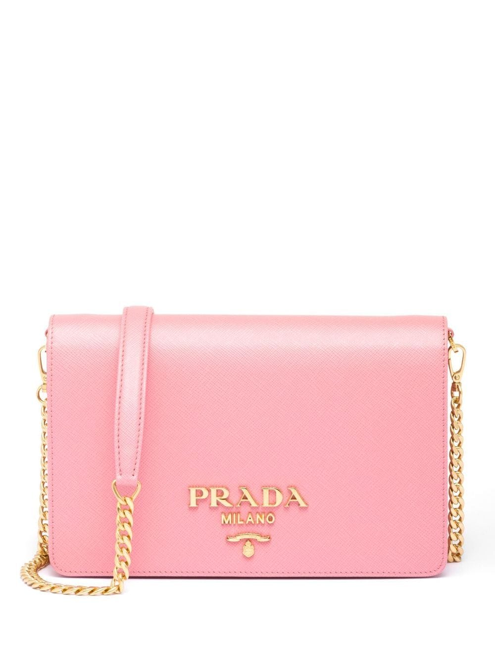 Pra*a saffiano leather mini bag