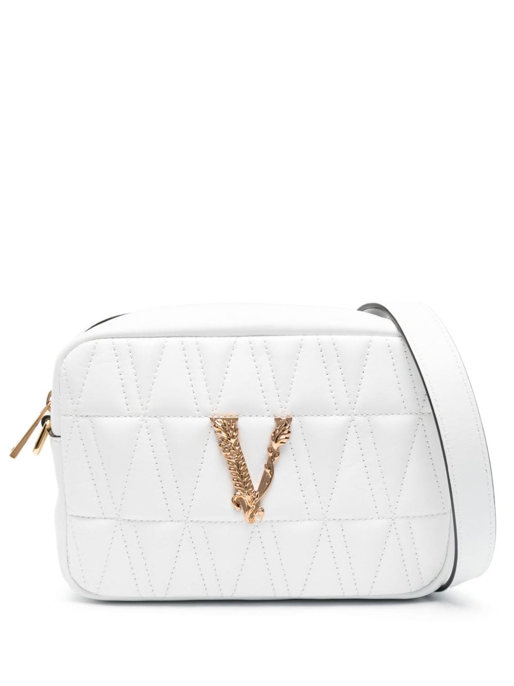 Versace Virtus leather crossbody bag