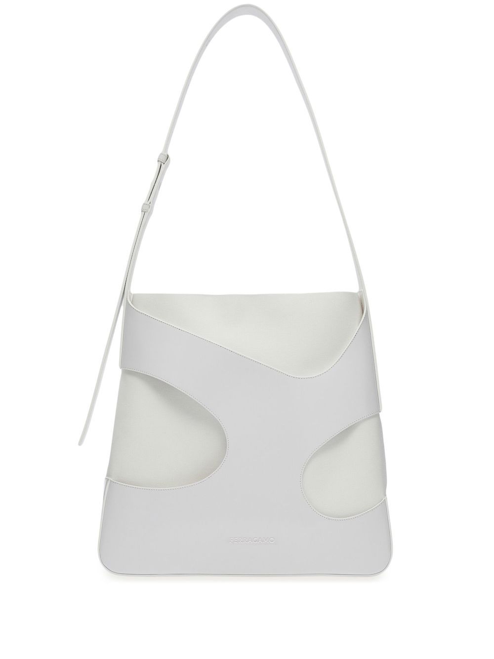 Ferragamo textured shoulder bag
