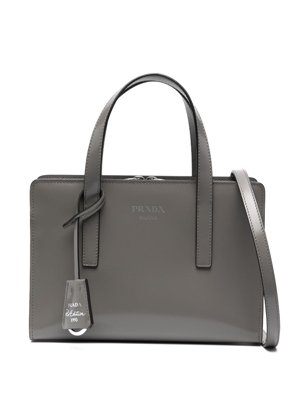 Pra*a re-edition 1995 leather tote bag