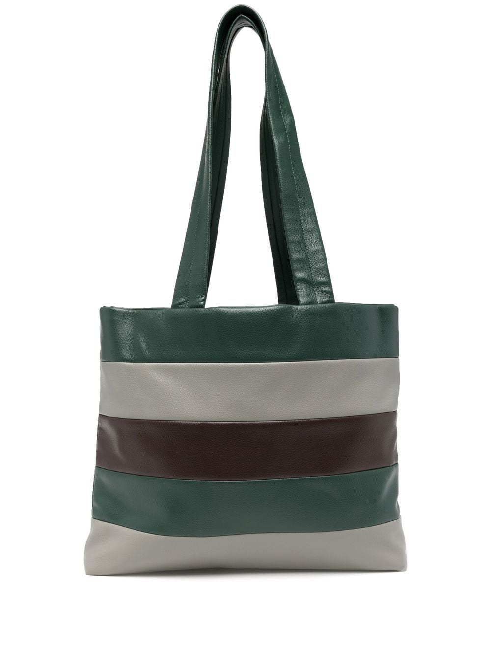 0711 Harper colour-block tote bag