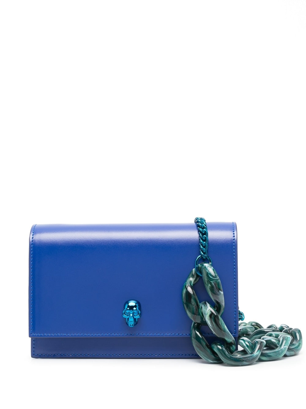 Alexander McQueen skull-charm crossbody bag