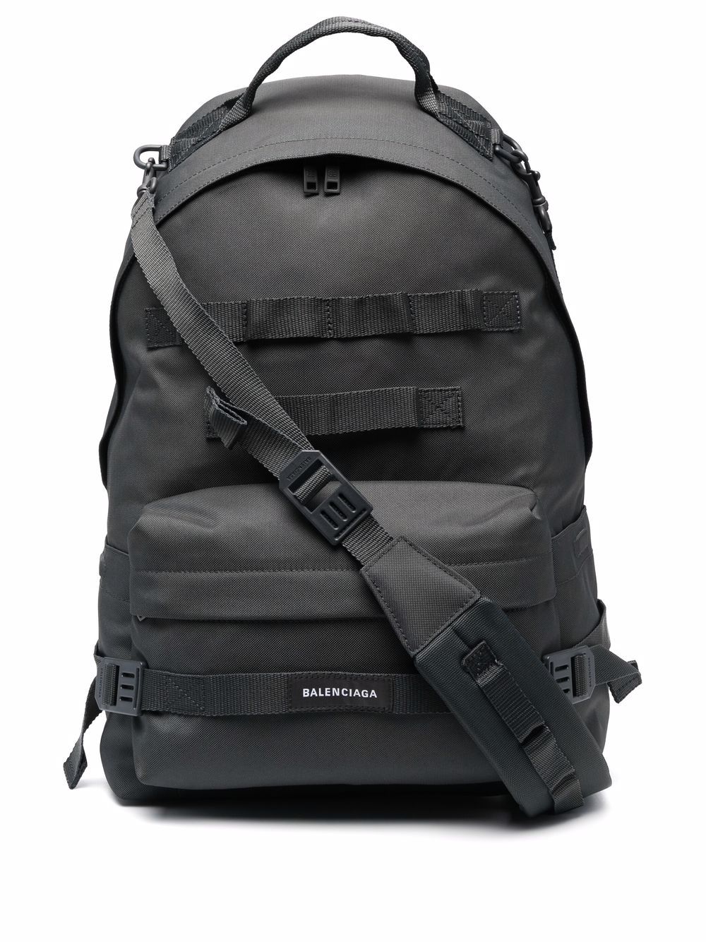 Ba*len*cia*ga army multi-carry backpack