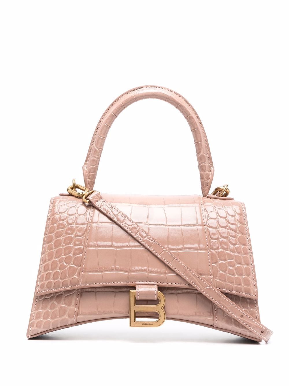Ba*len*cia*ga crocodile effect tote bag