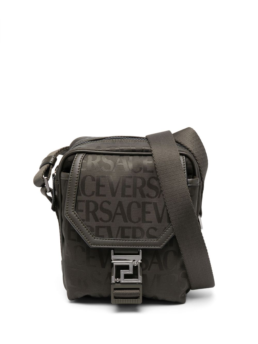 Versace Greca-plaque logo-print bag