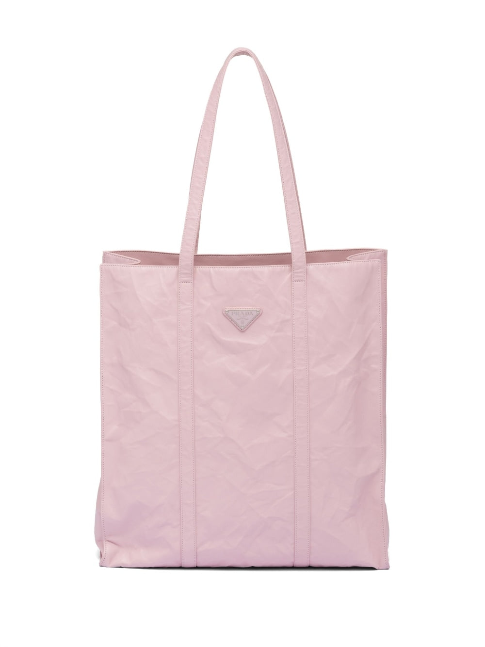Pra*a medium crinkled tote bag