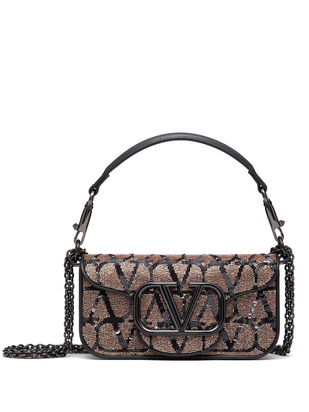 Valentino Garavani Locò Toile Iconographe shoulder bag