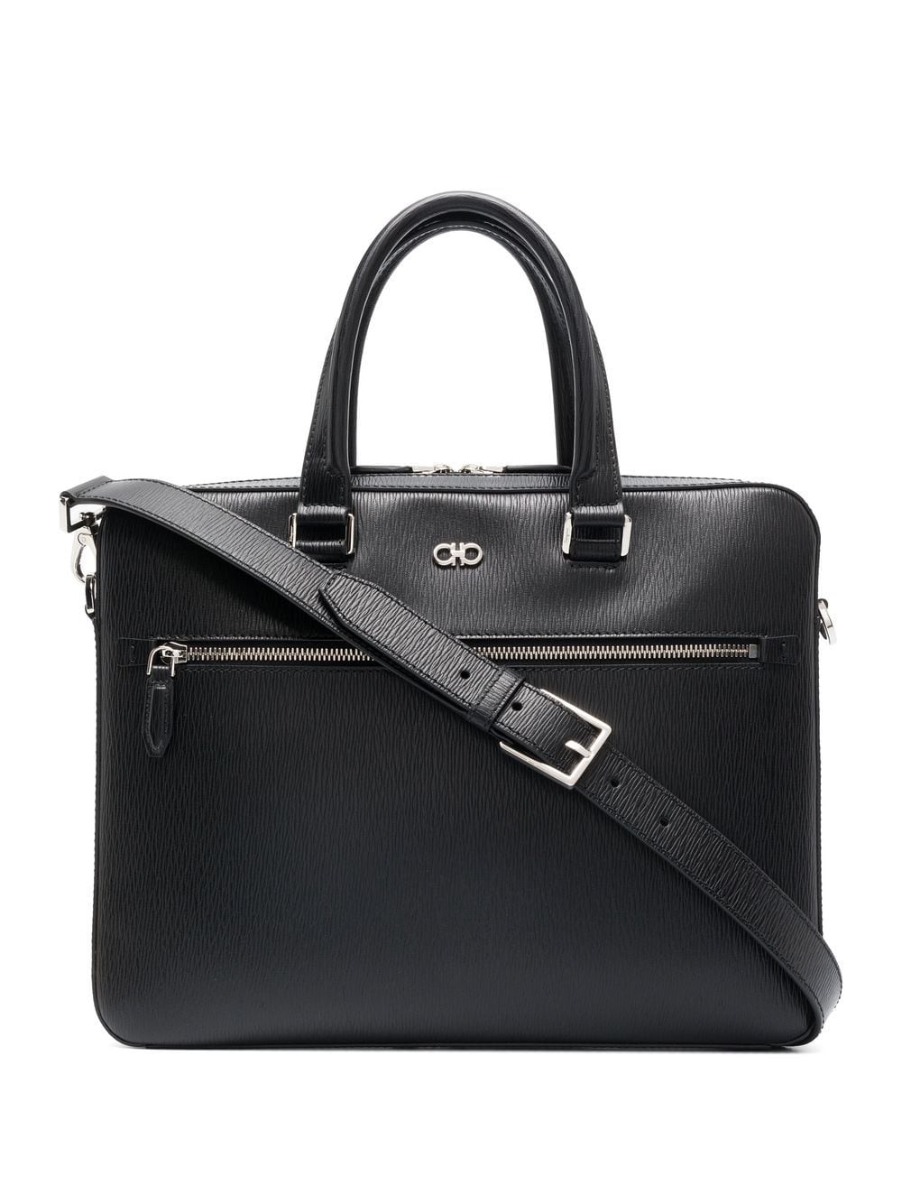 Ferragamo Gancini revival briefcase