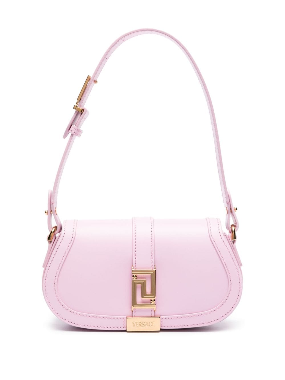 Versace Mini Greca Goddess leather shoulder bag