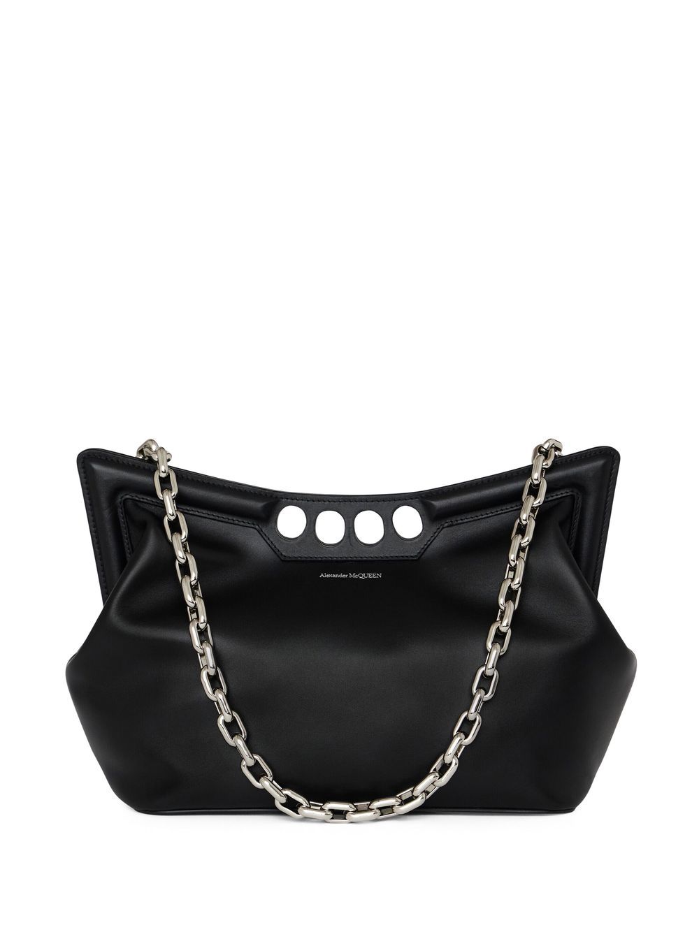 Alexander McQueen The Peak curved tote bag