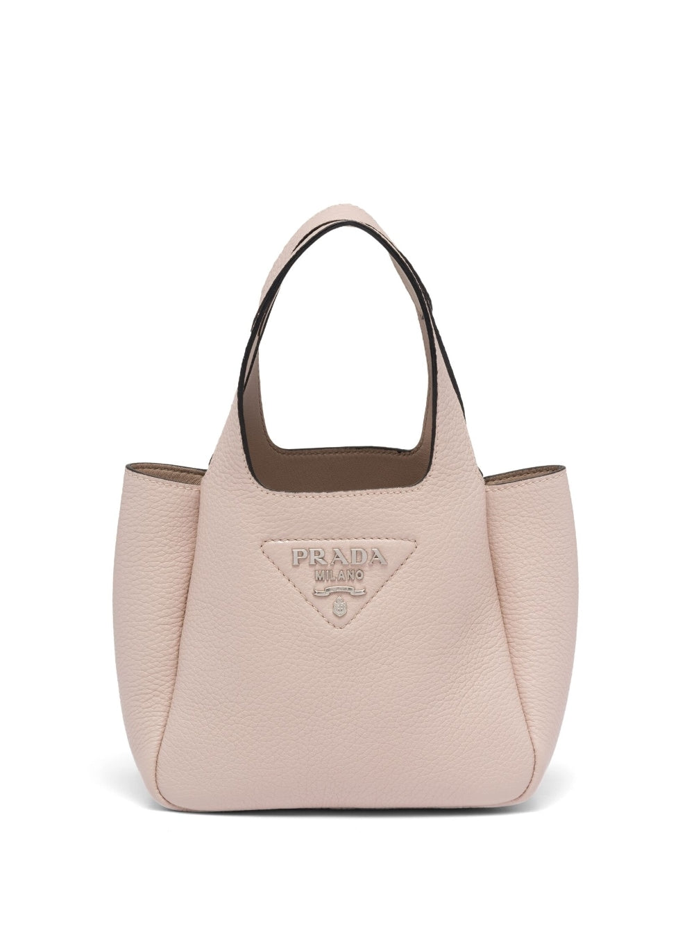 Pra*a logo-plaque tote bag