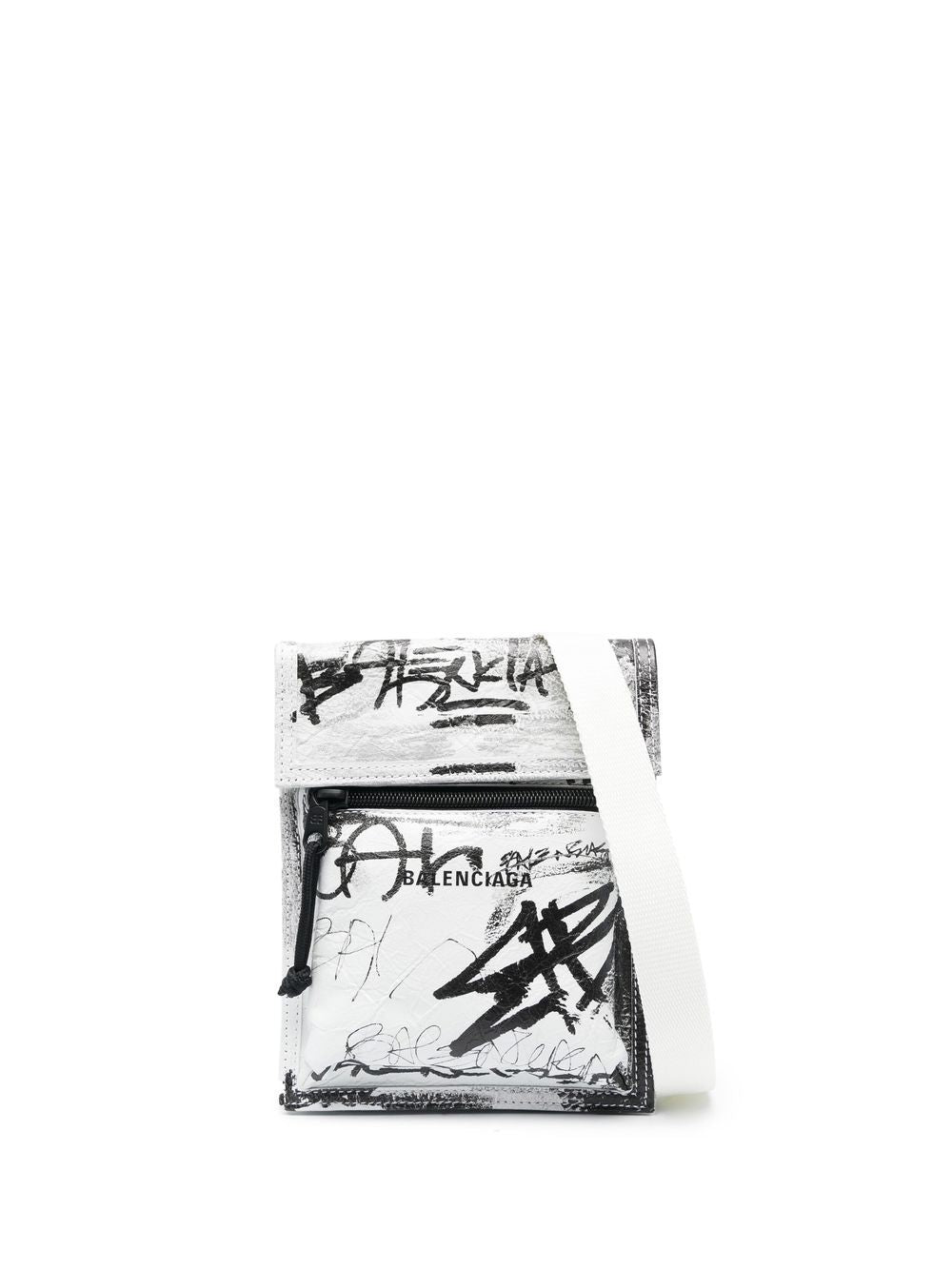 Ba*len*cia*ga small explored graffiti messenger bag
