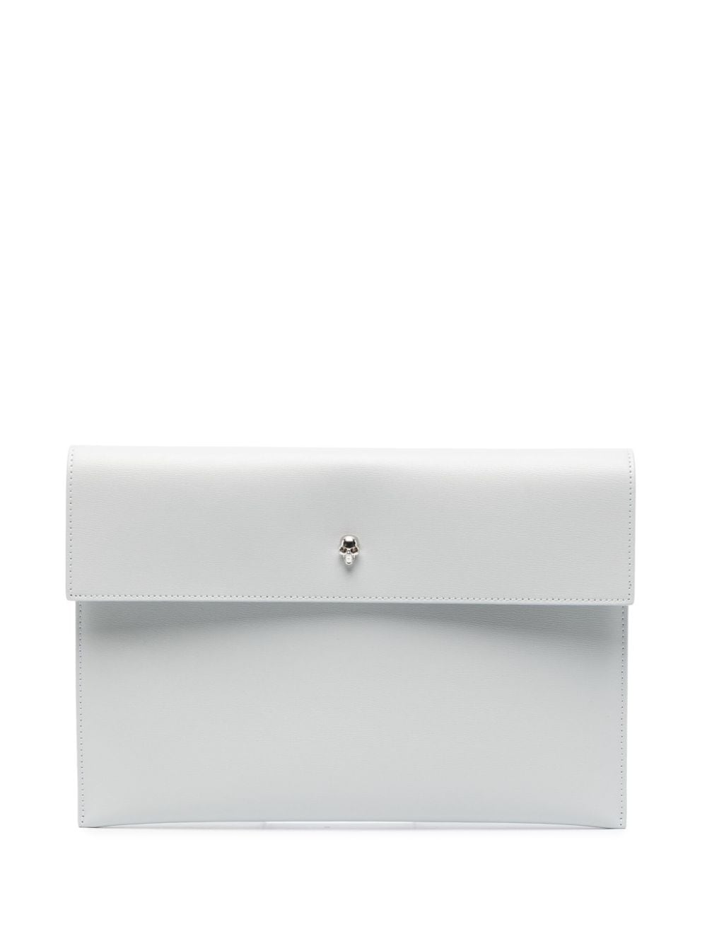 Alexander McQueen skull-embellished clutch bag