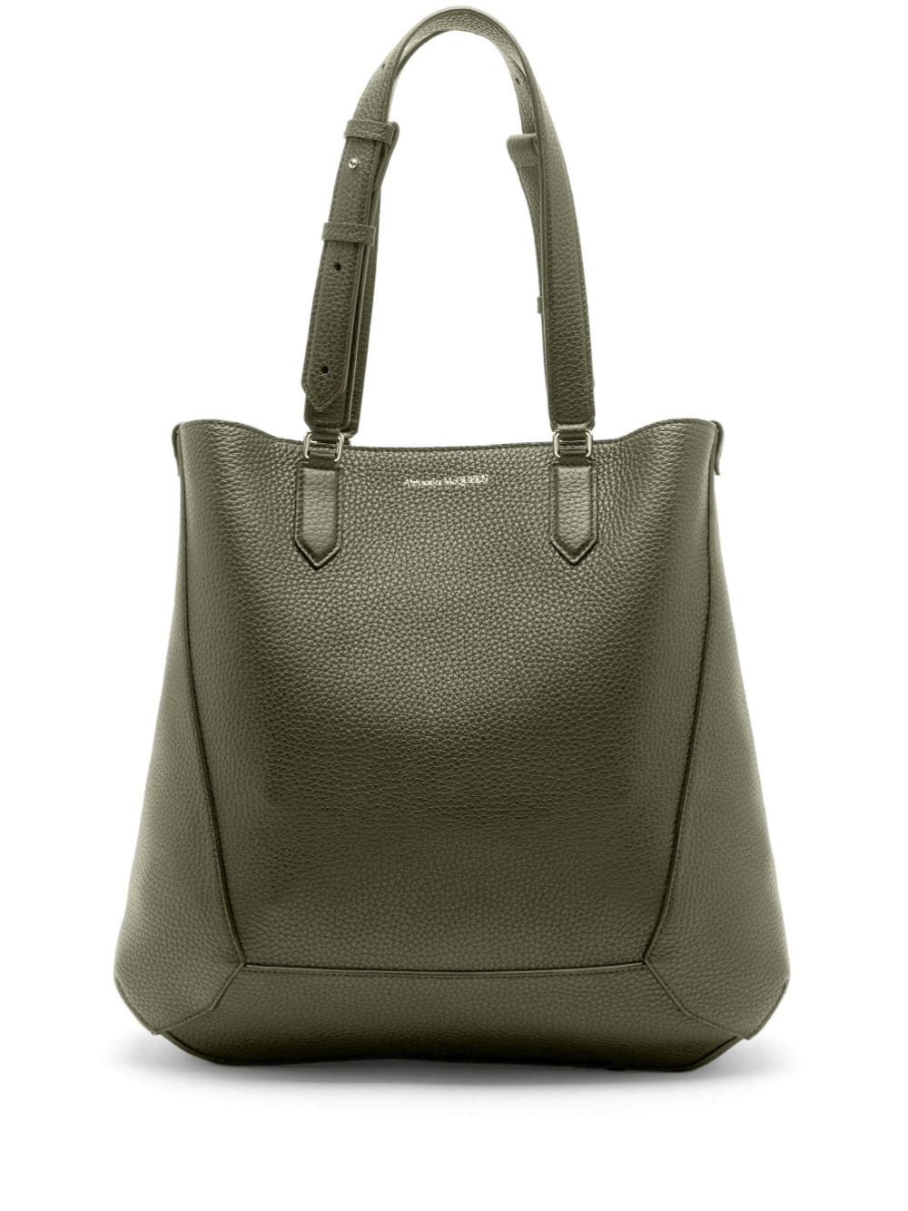 Alexander McQueen medium The Edge leather tote bag