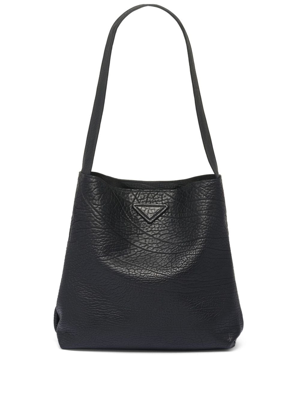 Pra*a grained leather tote bag