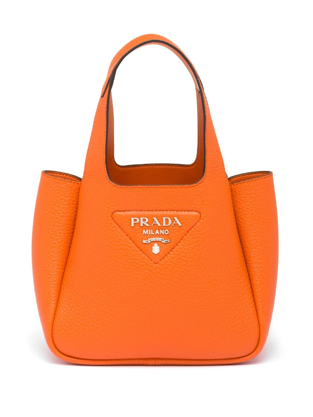 Pra*a logo-plaque tote bag