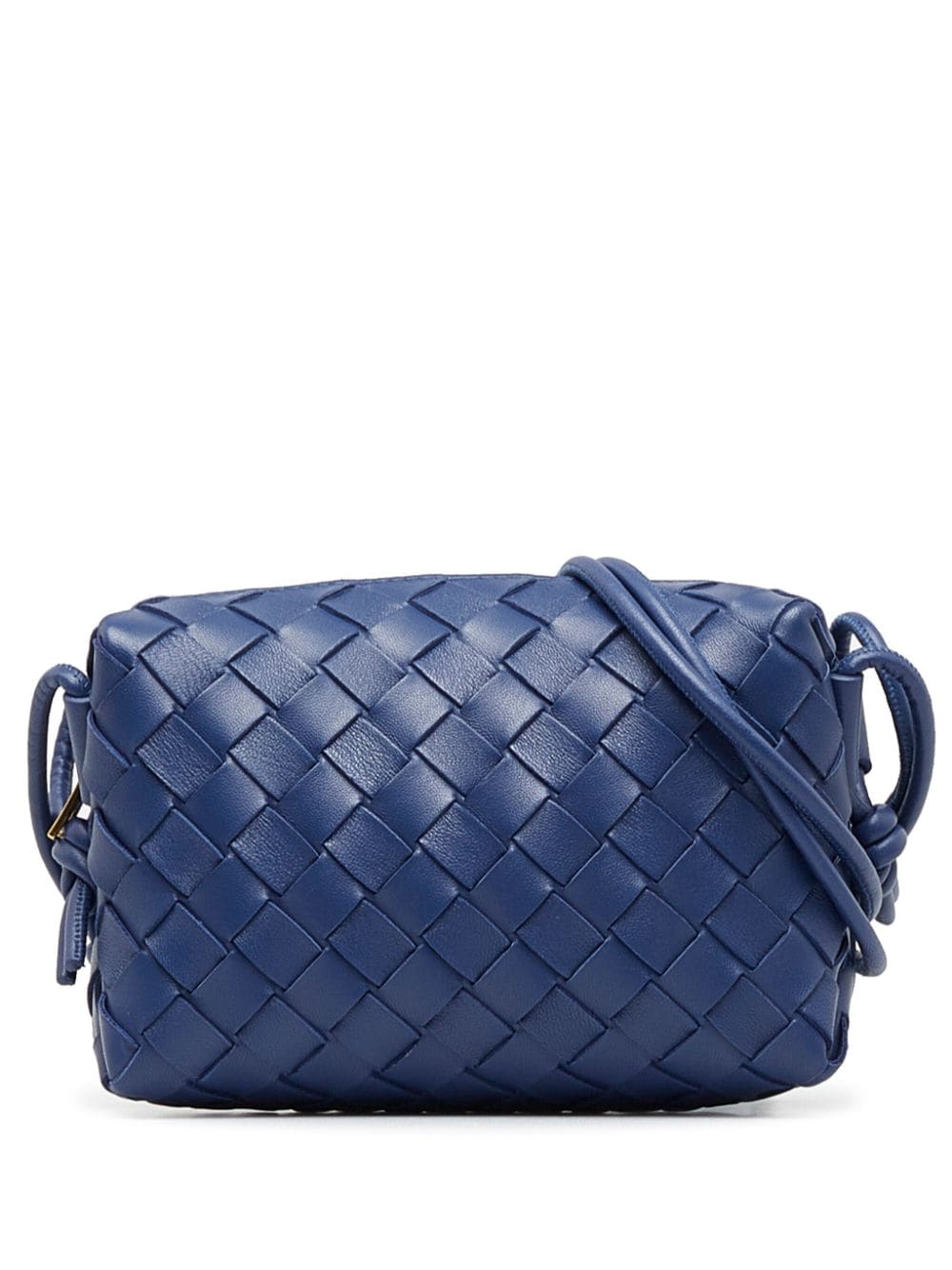 Bo*te*ga ve*ne*ta   mini intrecciato loop shoulder bag